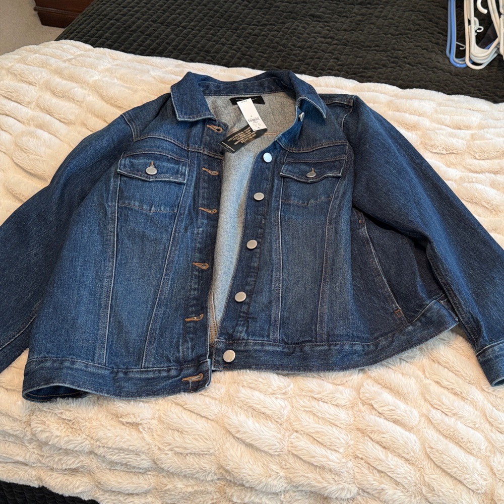 Banana Republic Dark Blue Jean Jacket